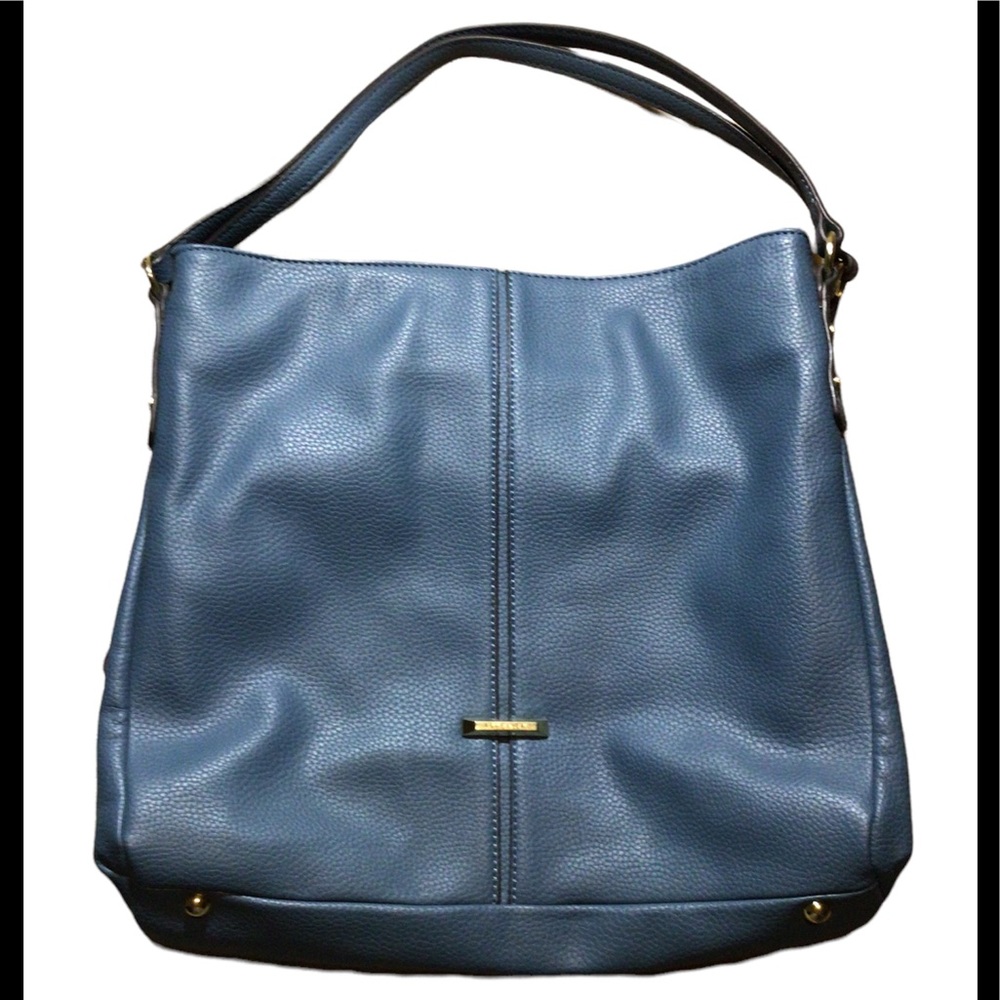 Anne Klein Blue KickStart Hobo Handbag